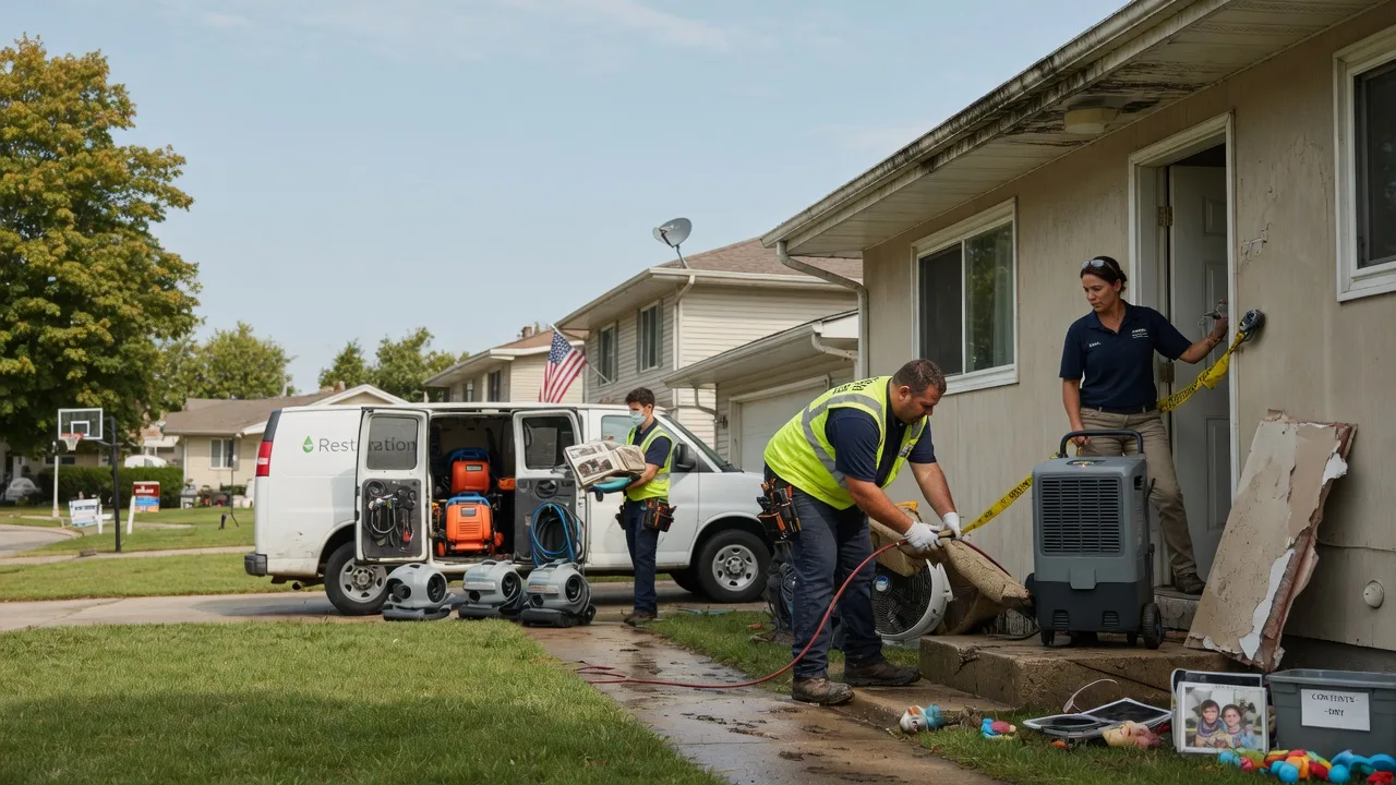 Water Damage Restoration in Hesperia, MI near me